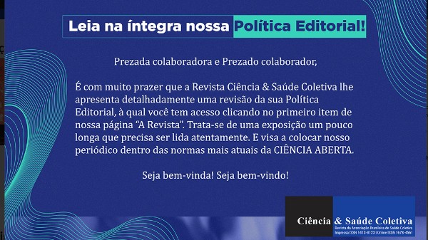 Foto: Nova Política Editorial da C&SC
